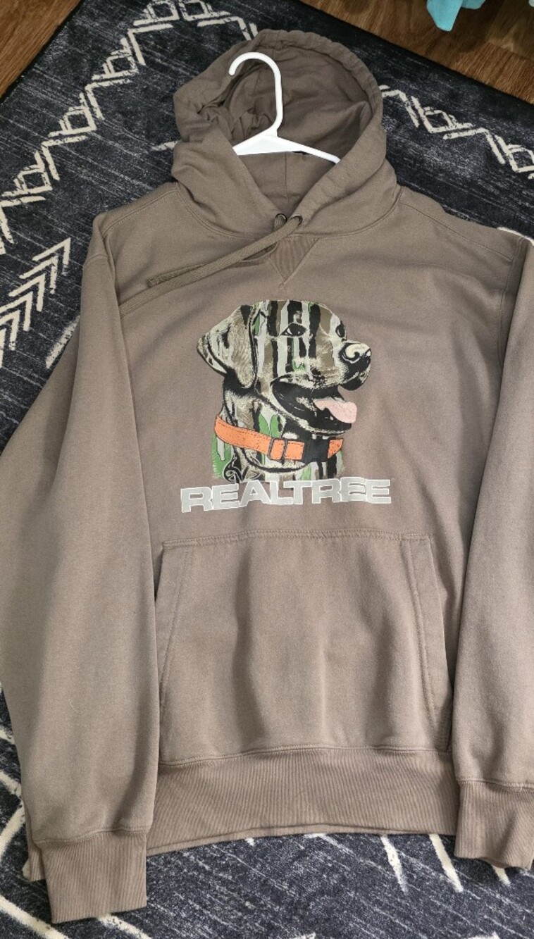Mens Realtree Labrador Hoodie Large